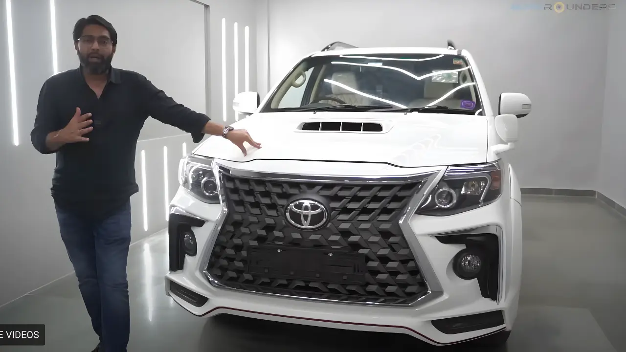 Fortuner Type 1 to Type 2 Exterior