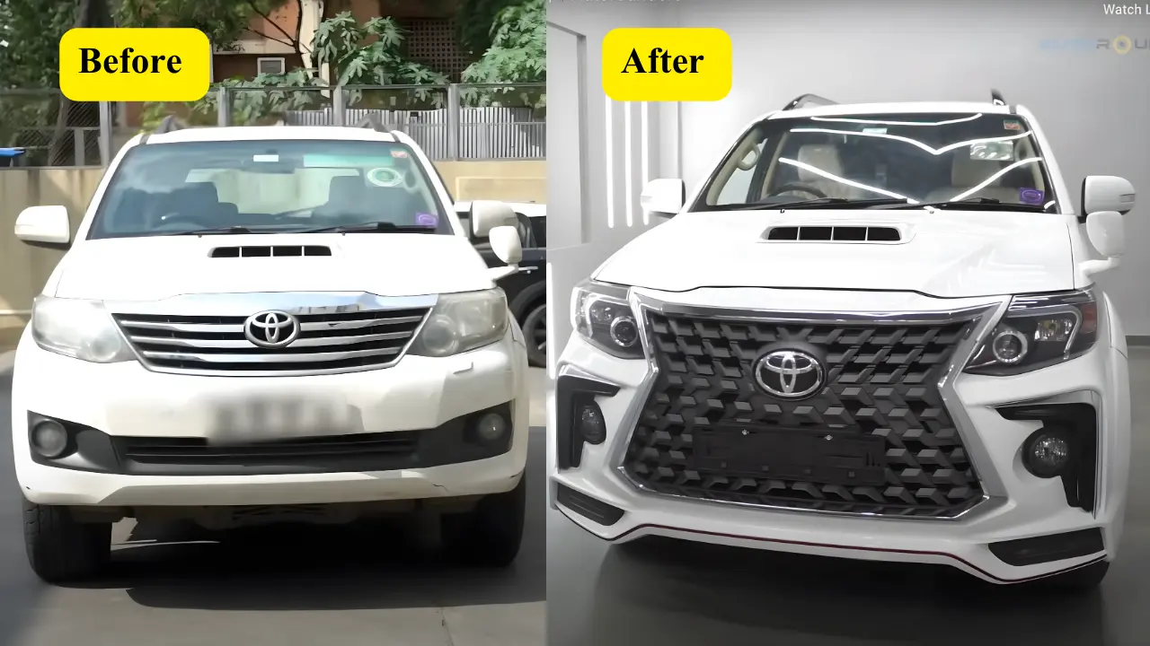 Fortuner Type 1 to Type 2