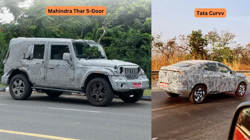 Mahindra Thar 5-Door & Tata Curvv