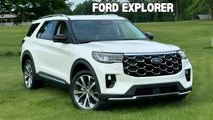 New 2024 Ford Explorer