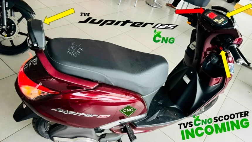 TVS Jupiter 125 CNG