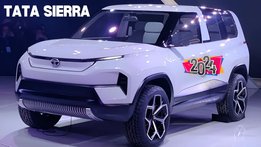 Tata New SUV 2024 Tata sierra