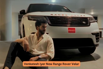 Venkatesh Iyer New Luxury SUV Range Rover Velar