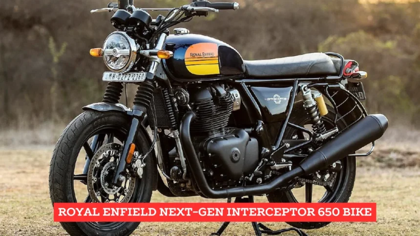 Royal Enfield Next-Gen Interceptor 650 Bike