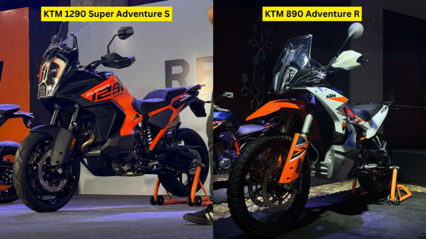 KTM 1290 Super Adventure S & KTM 890 Adventure R Launched