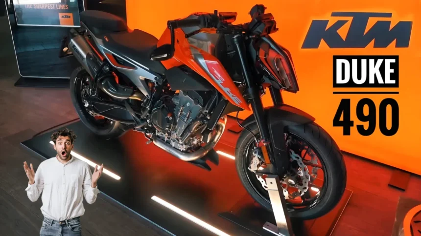 ऑफ-रोडिंग की पावर लेकर आ रही है KTM 490 Duke