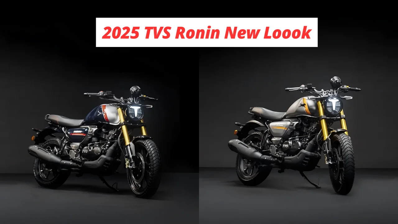 2025 TVS Ronin New Loook