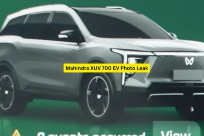 Mahindra XUV 700 EV Photo Leak