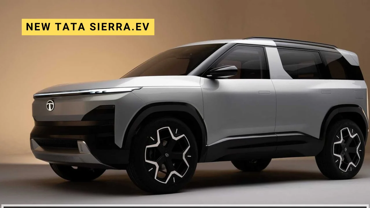 New Tata Sierra.EV