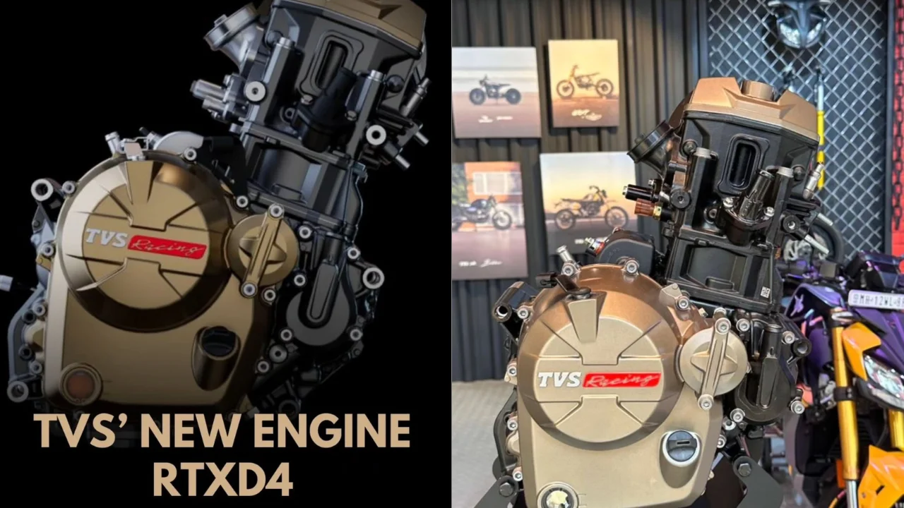 TVS New RTX D4 Engine