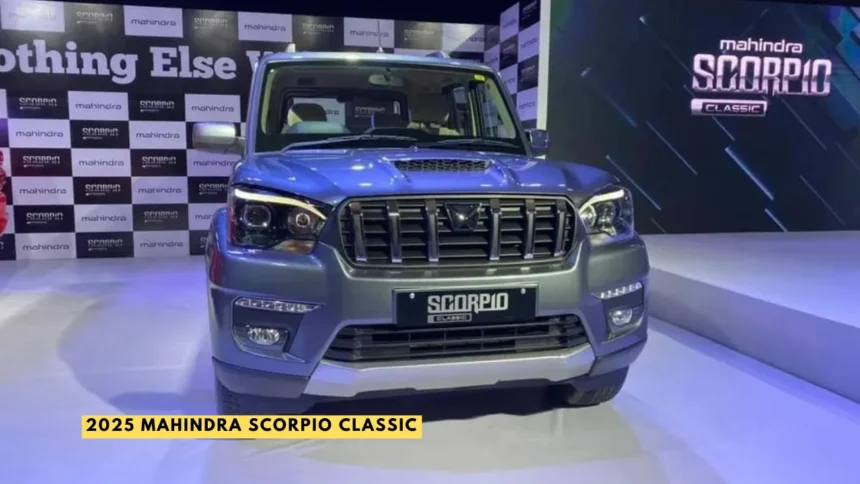 Upcoming 2025 Mahindra Scorpio Classic