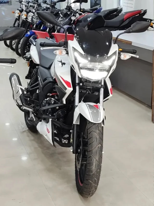 3,000 के डाउन पेमेंट कर TVS Apache 160 2V स्पोर्ट्स बाइक को लाये घर,जानें डिटेल