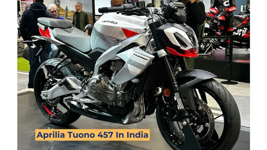 Aprilia Tuono 457 In India (1)