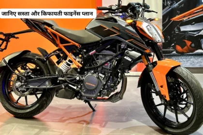 KTM Duke 200 स्पॉट्स बाइक