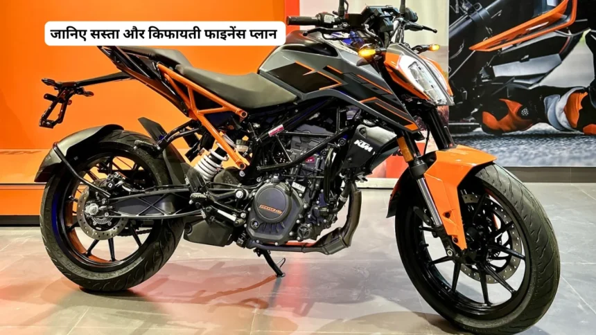 KTM Duke 200 स्पॉट्स बाइक