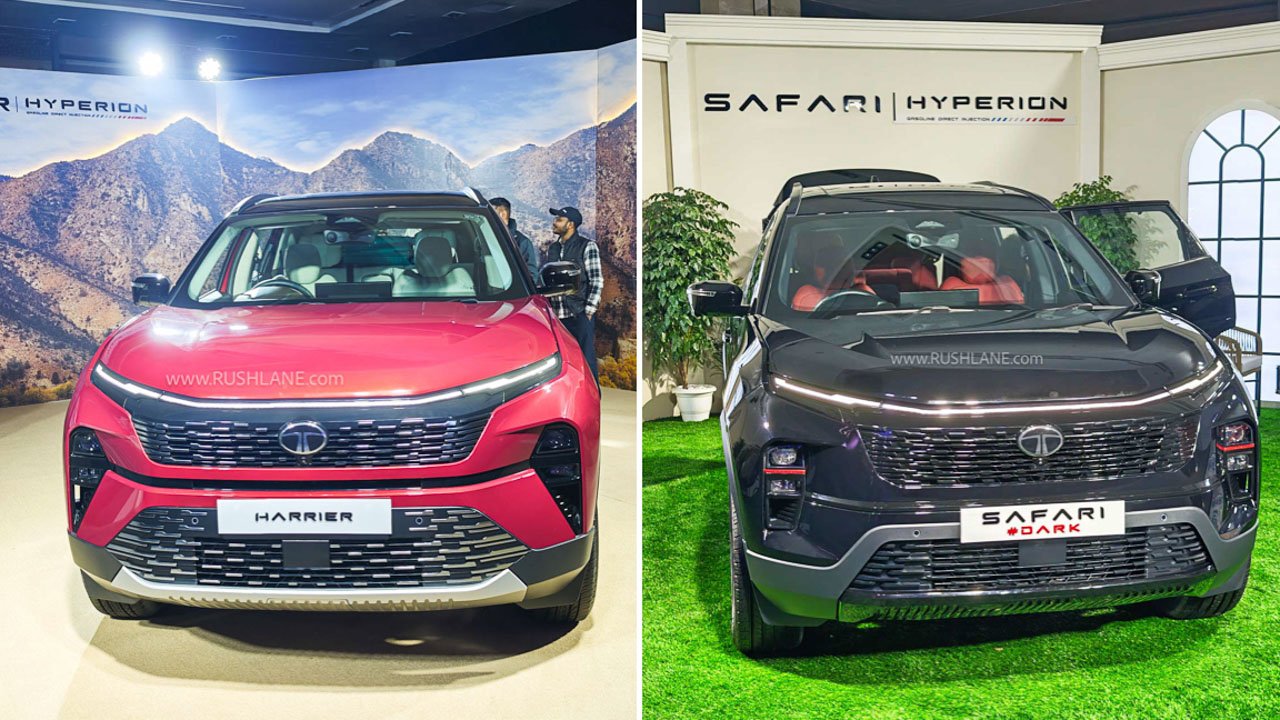 Tata Harrier and Safari Petrol