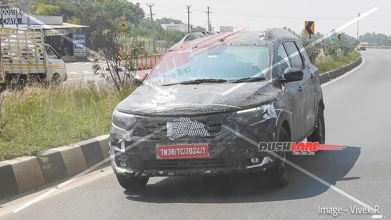 Nissan Gravit MPV spied