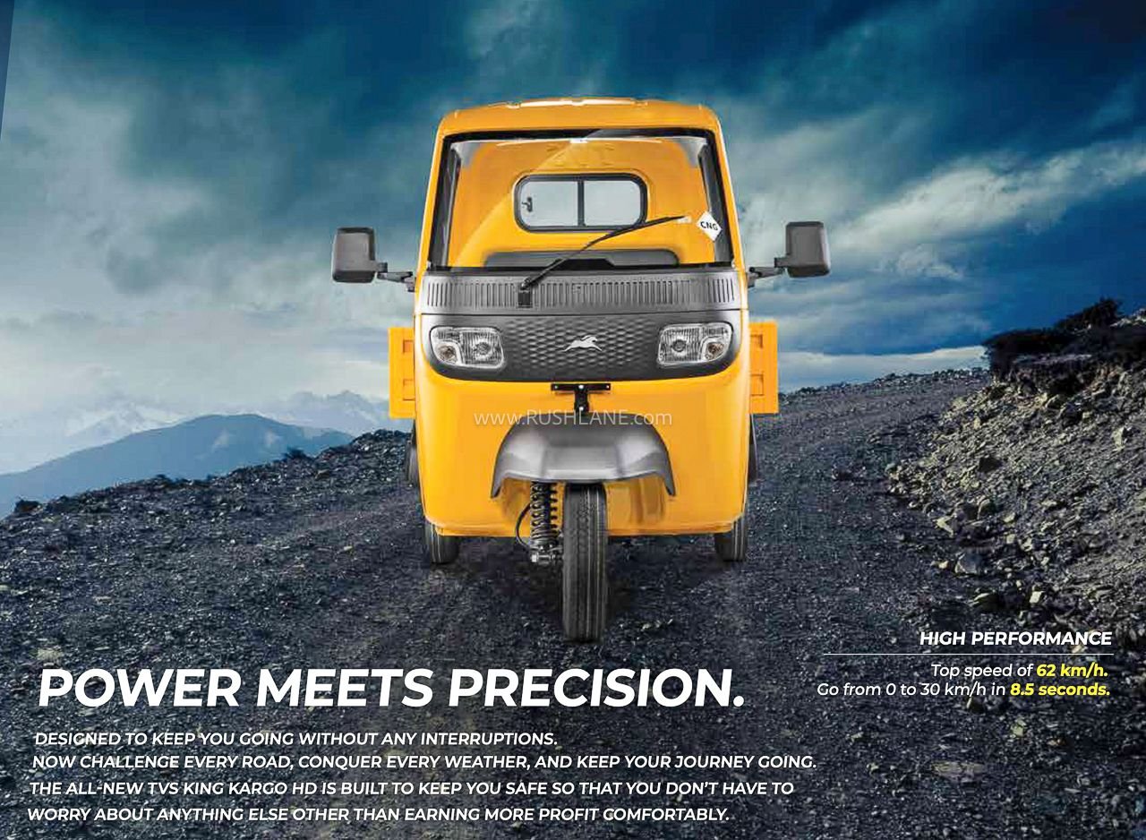 TVS King Cargo HD CNG