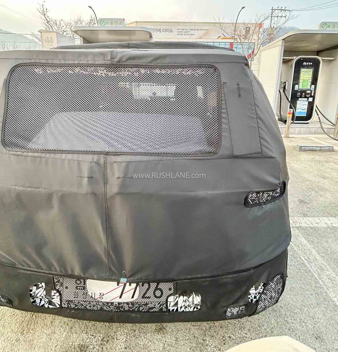 Charging of new Hyundai EV seen