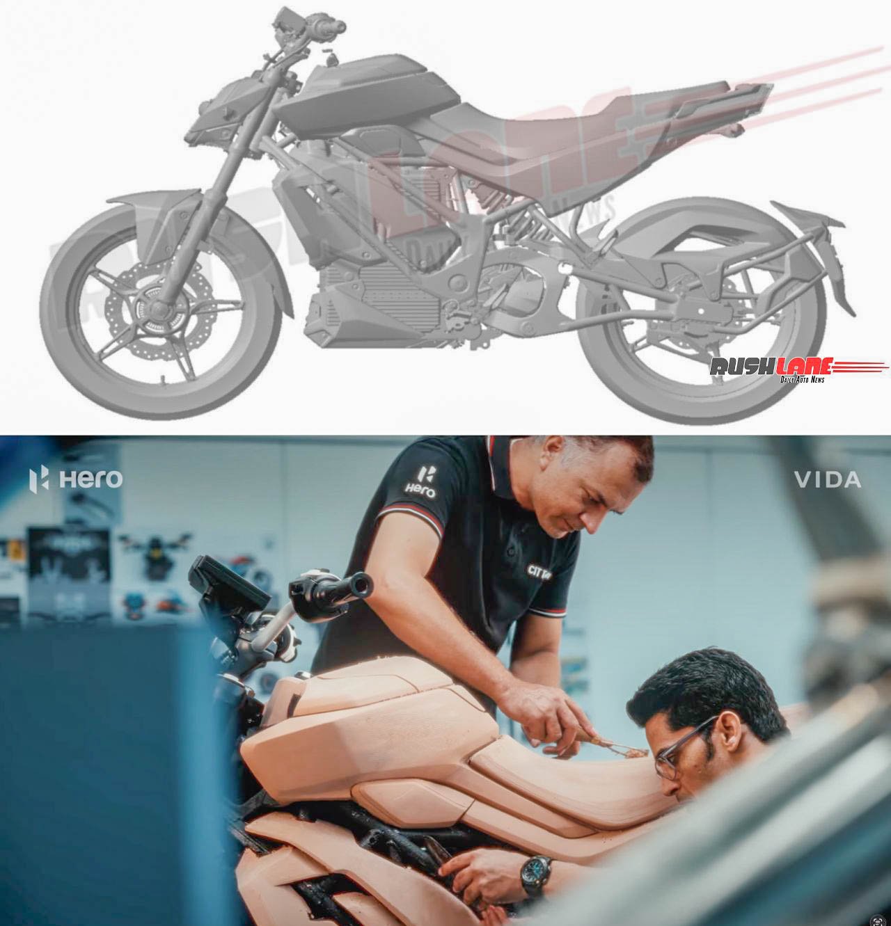 Hero Vida UBEX Electric Motorcycle