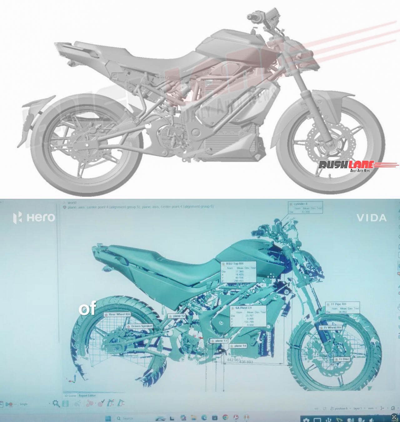 Hero Vida UBEX Electric Motorcycle