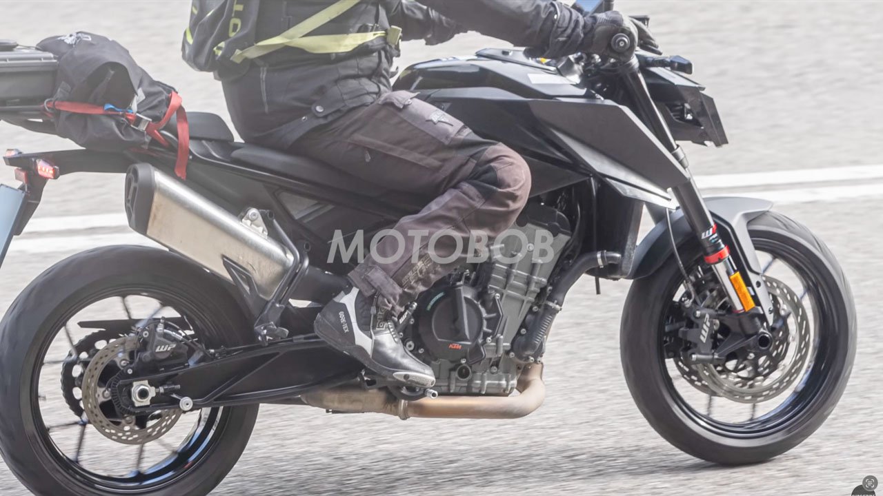 2026 KTM 790 Duke spotted testing