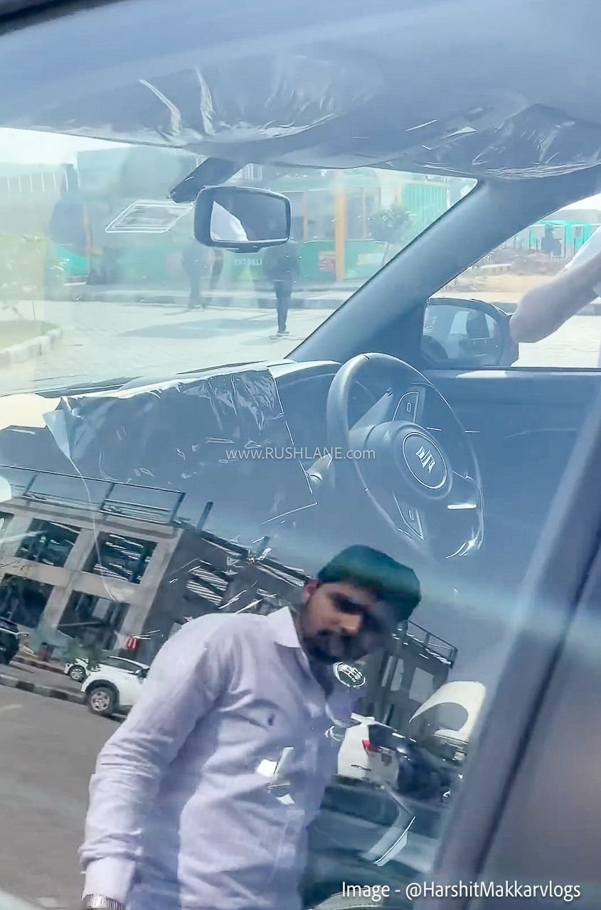 2026 Maruti Brezza spied - 6 speed manual