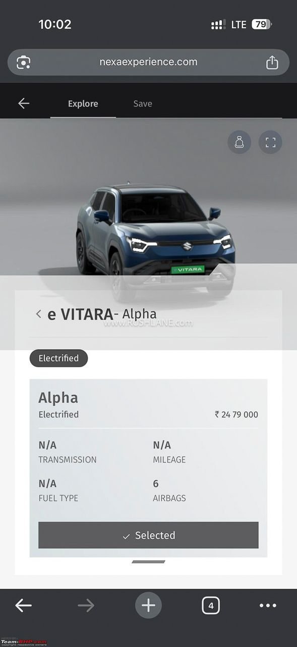 Maruti evitara price leaked