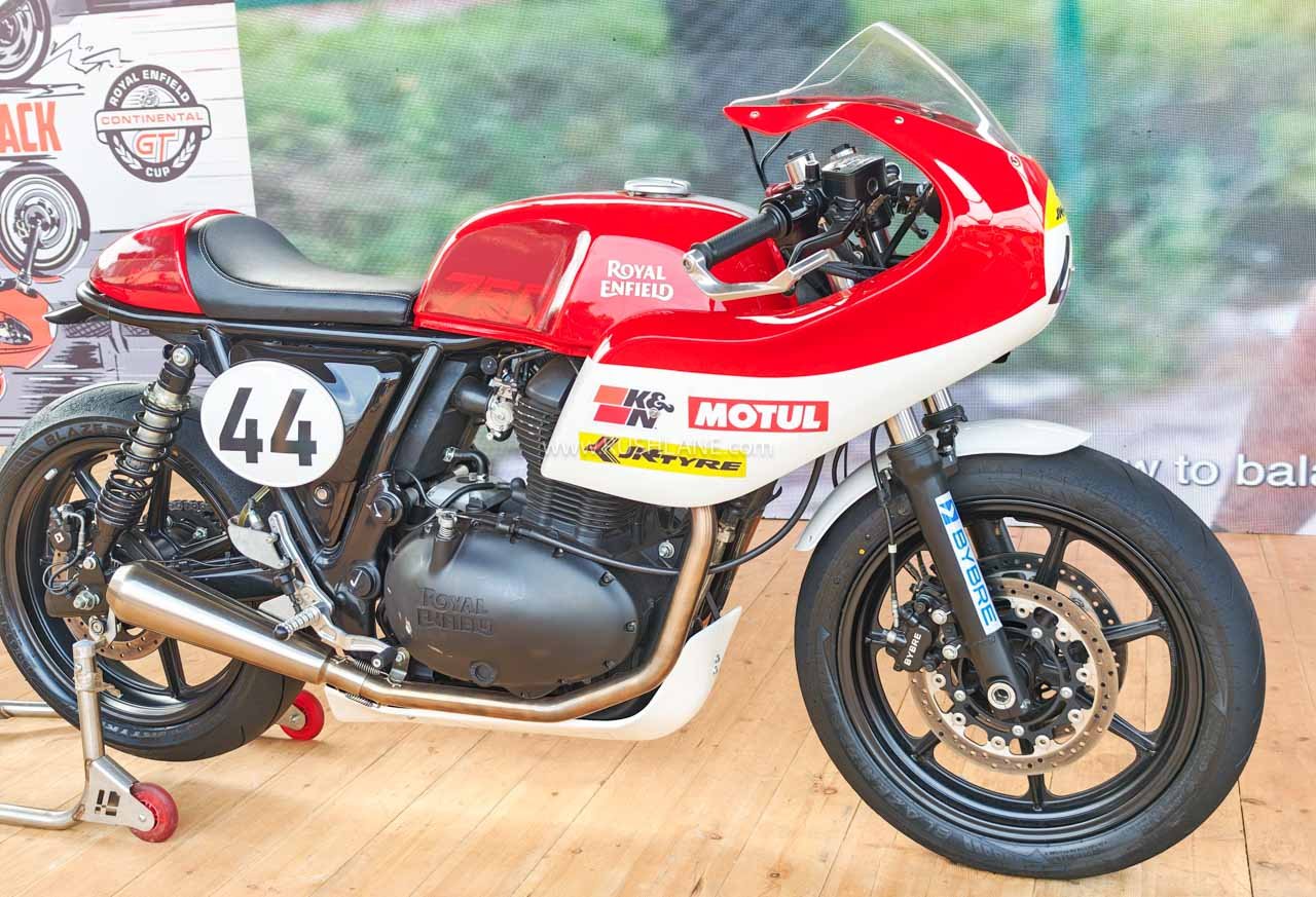 Royal Enfield Continental GT-R 750 unveiled