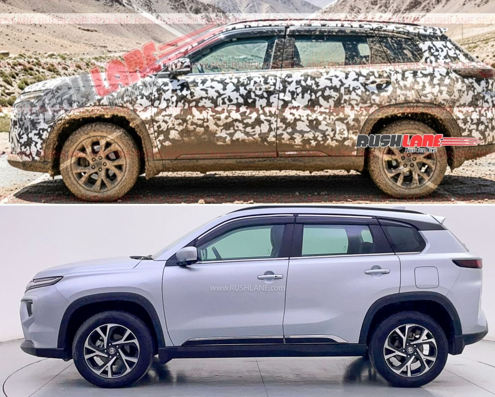 2026 Toyota Hyderabad 7 Seater Spied – Vs 5 Seater