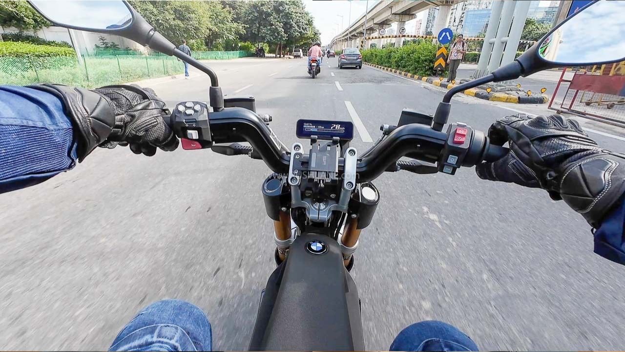BMW CE-02 Rider POV