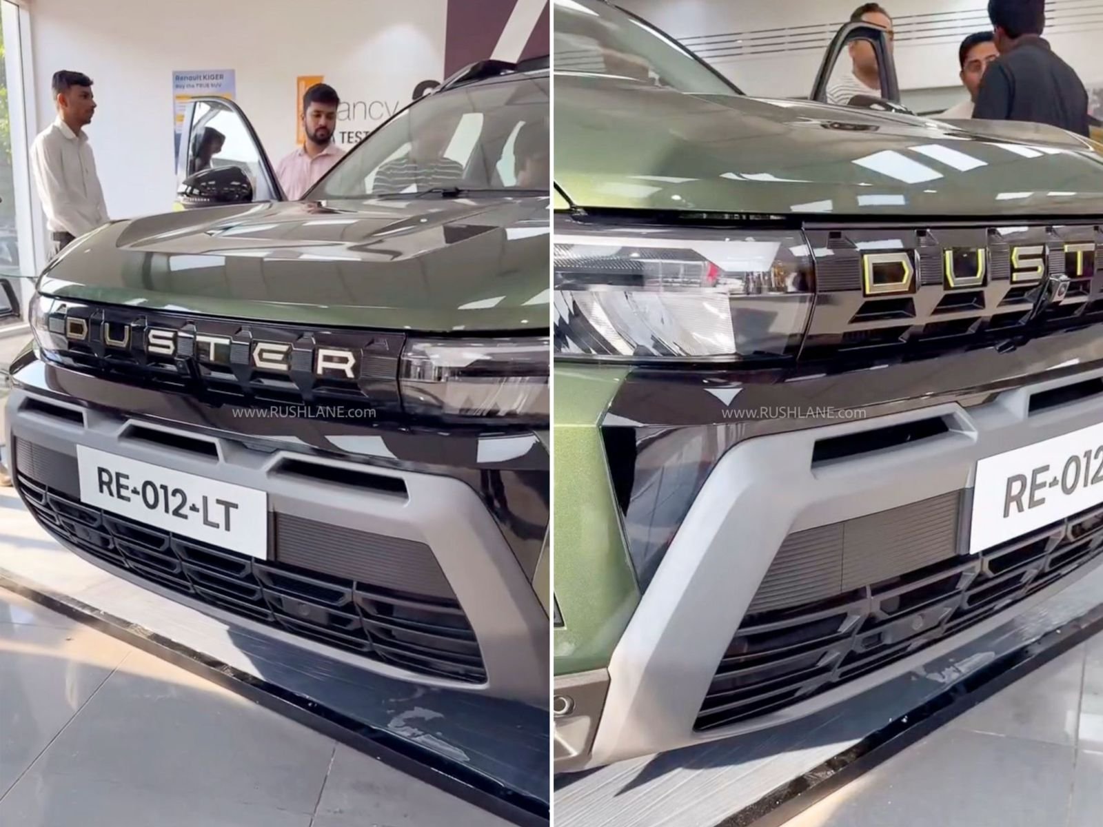New Renault Duster in dealer showroom