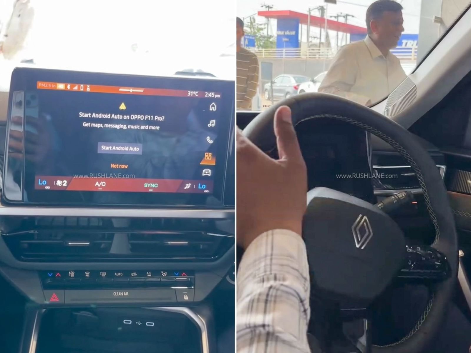 New Renault Duster in dealer showroom