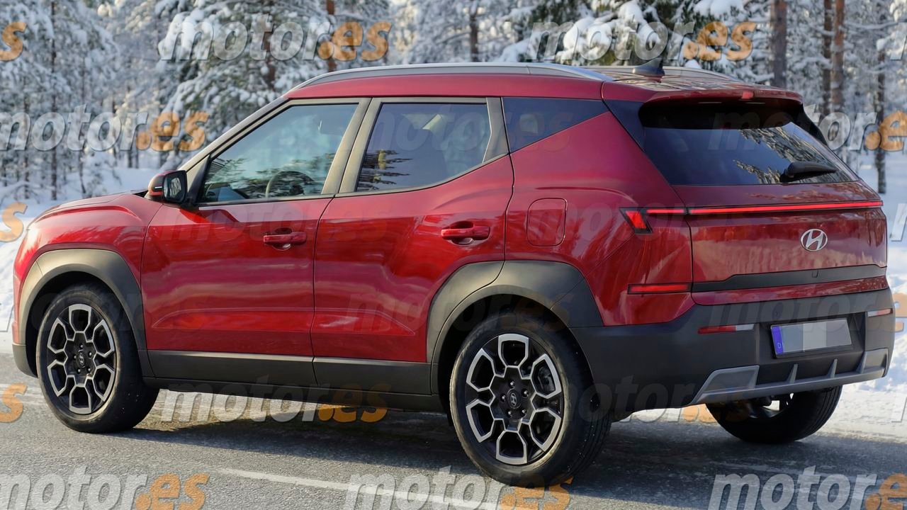 Hyundai Bayon SUV rendering