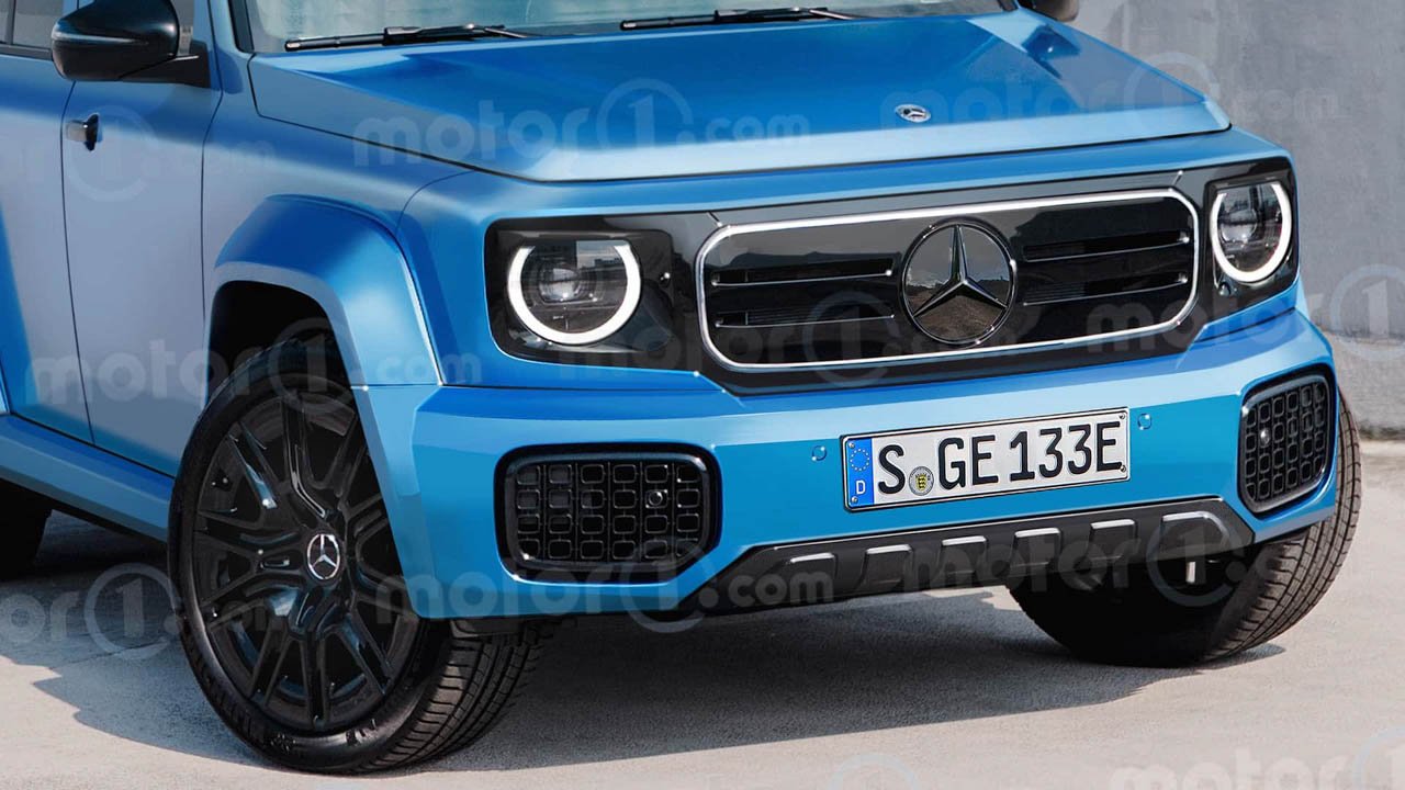 Rendering of the Mercedes baby G-Class: Image - Motor1
