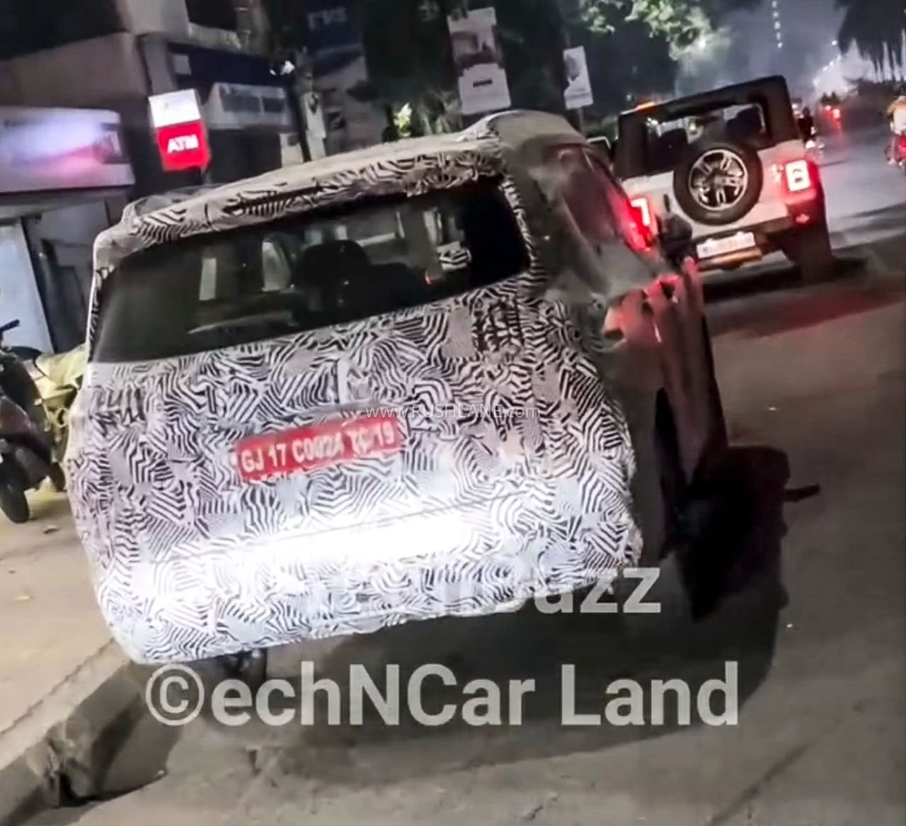 2027 MG Starlight hybrid SUV spied