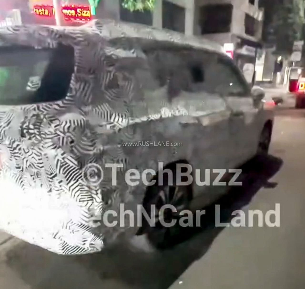 2027 MG Starlight hybrid SUV spied