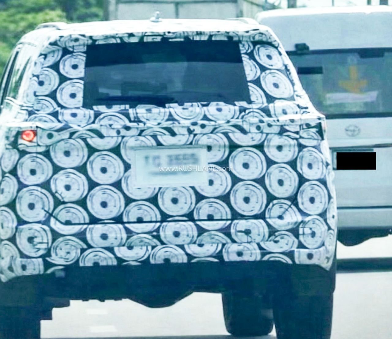 2026 Toyota Fortuner spied