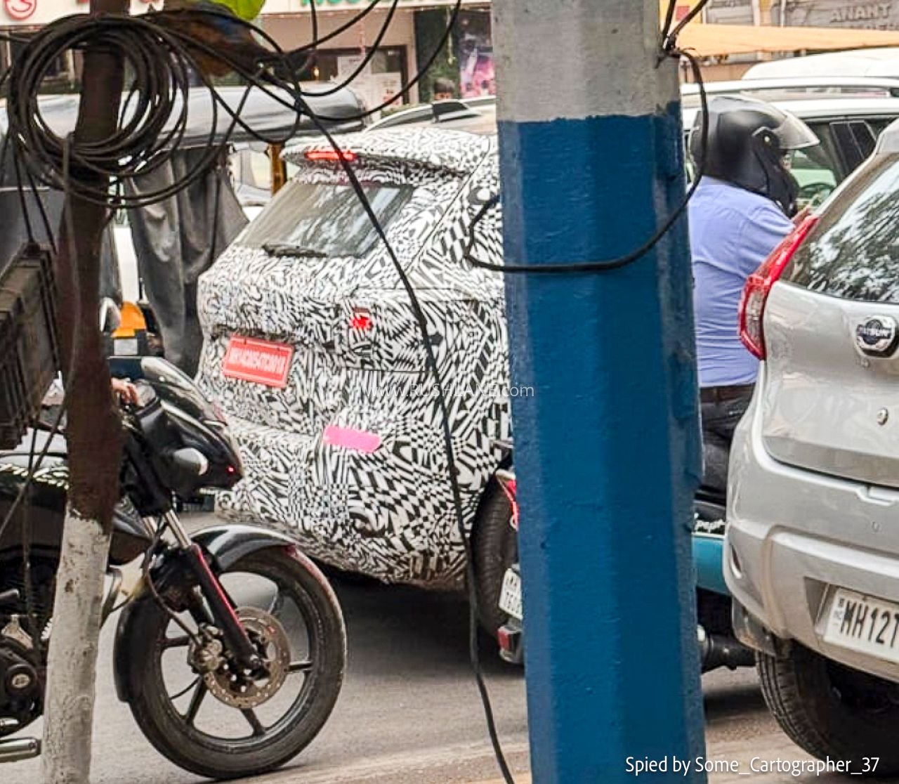 2026 VW Taigun facelift spied