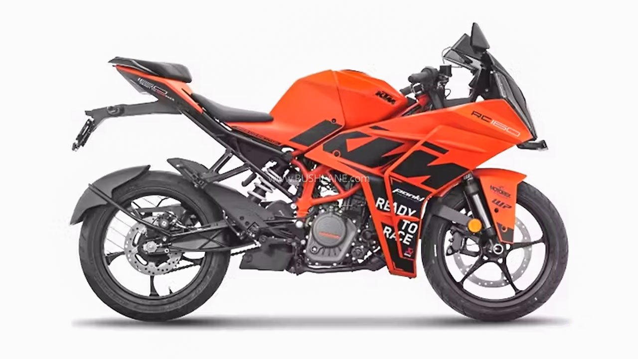 KTM RC 160 Electronic Orange