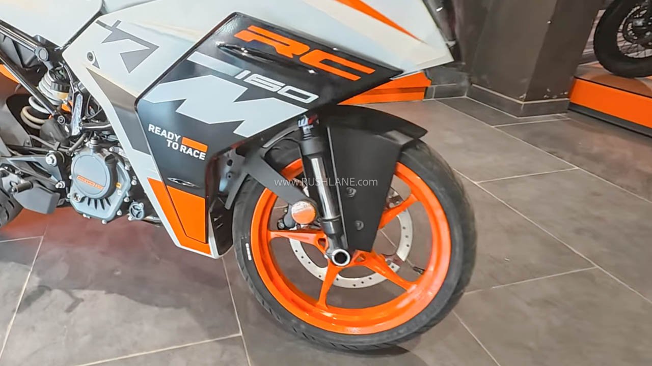 KTM RC 160 Ceramic White: Image - Gearhead Official