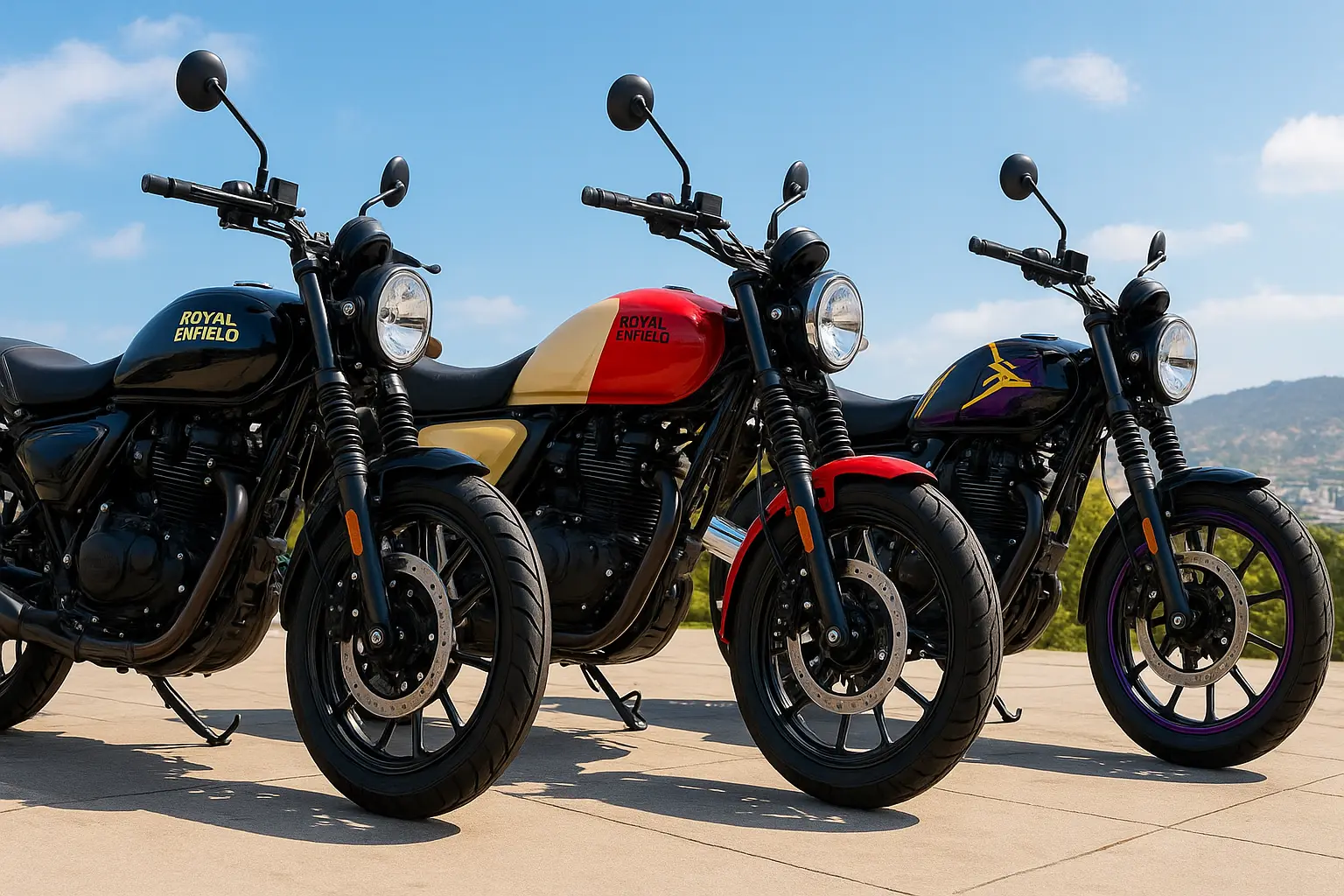 2026 RE Guerrilla 450 Color Palette Update – Yellow Ribbon Off