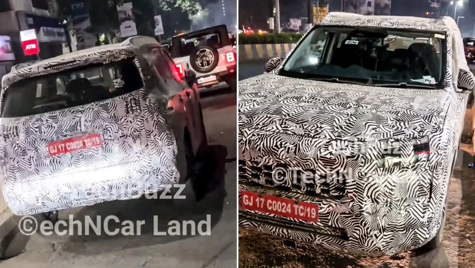 2027 MG Starlight hybrid SUV spied