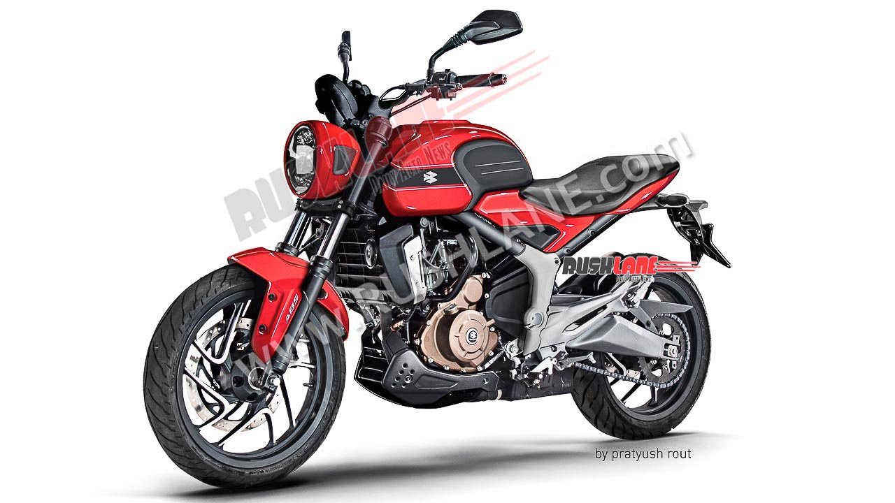 Bajaj Triumph Render - Image for illustration only