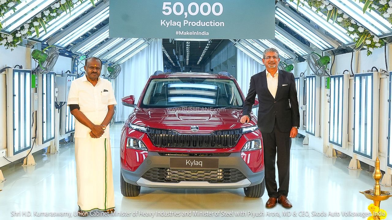 Skoda Kylak production milestone
