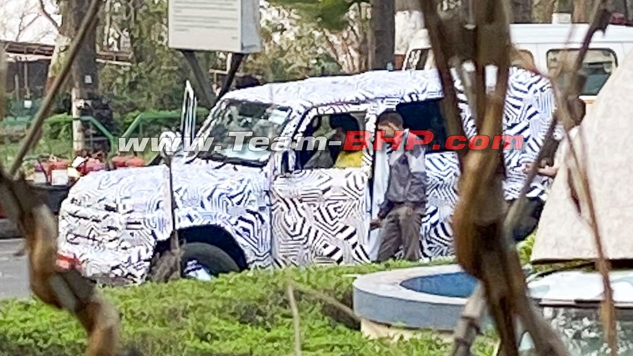 Chery iCar V23 spied at ARAI, Pune