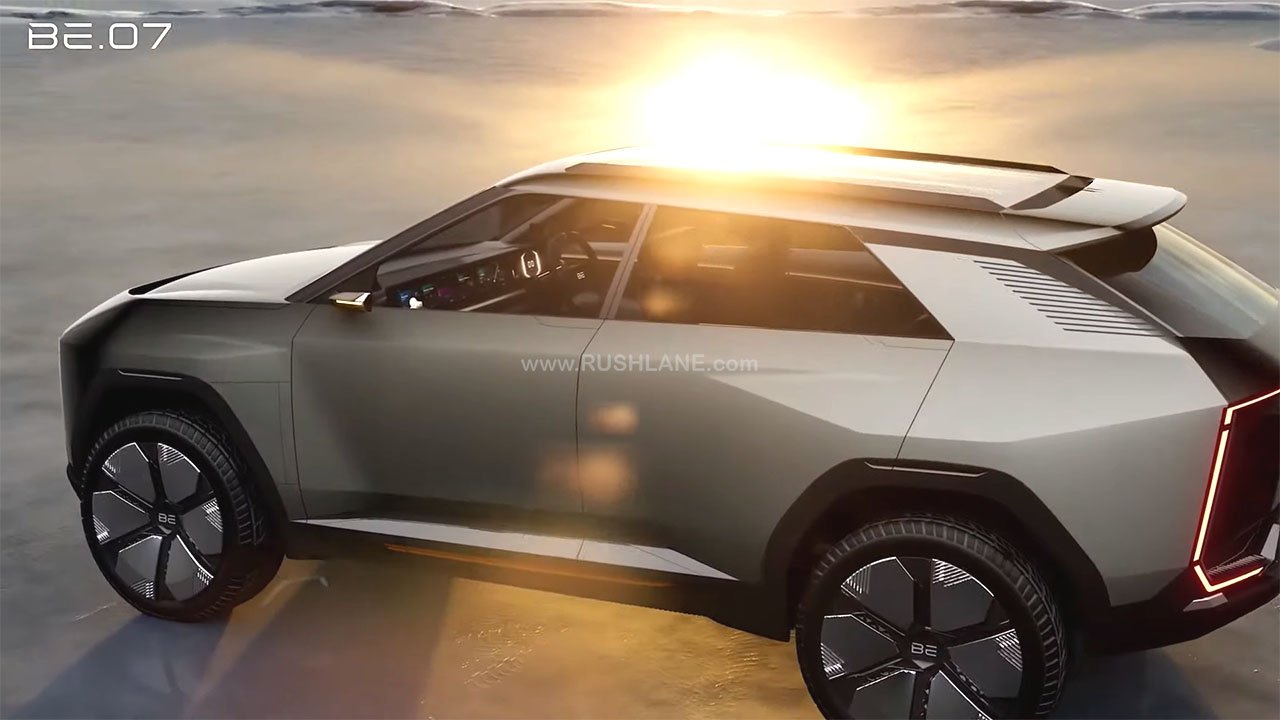 Mahindra B07 Electric SUV