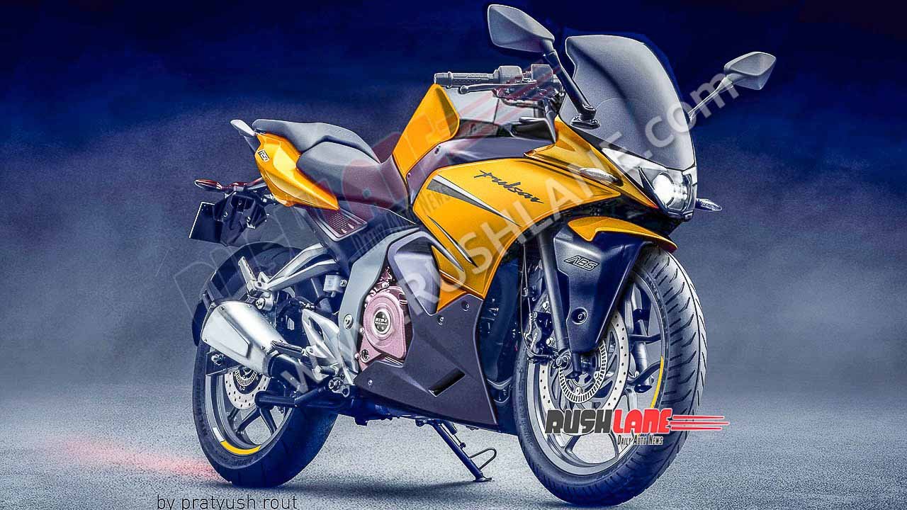 Bajaj Pulsar Render - For illustration purposes only