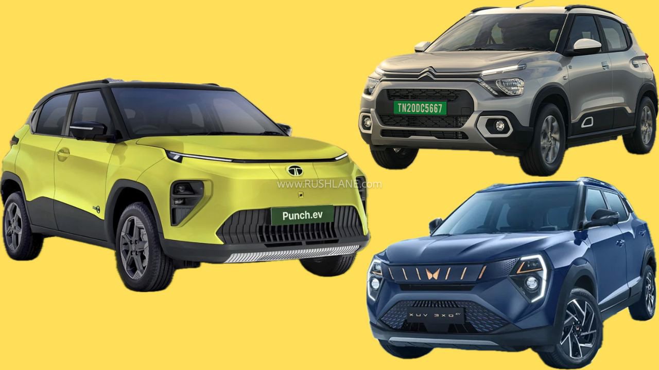 New Tata Punch EV facelift vs rivals