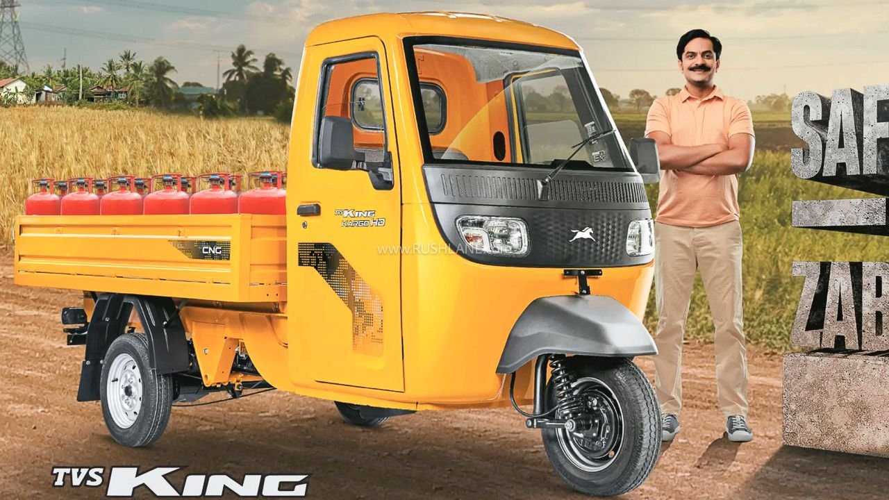 TVS King Cargo HD CNG